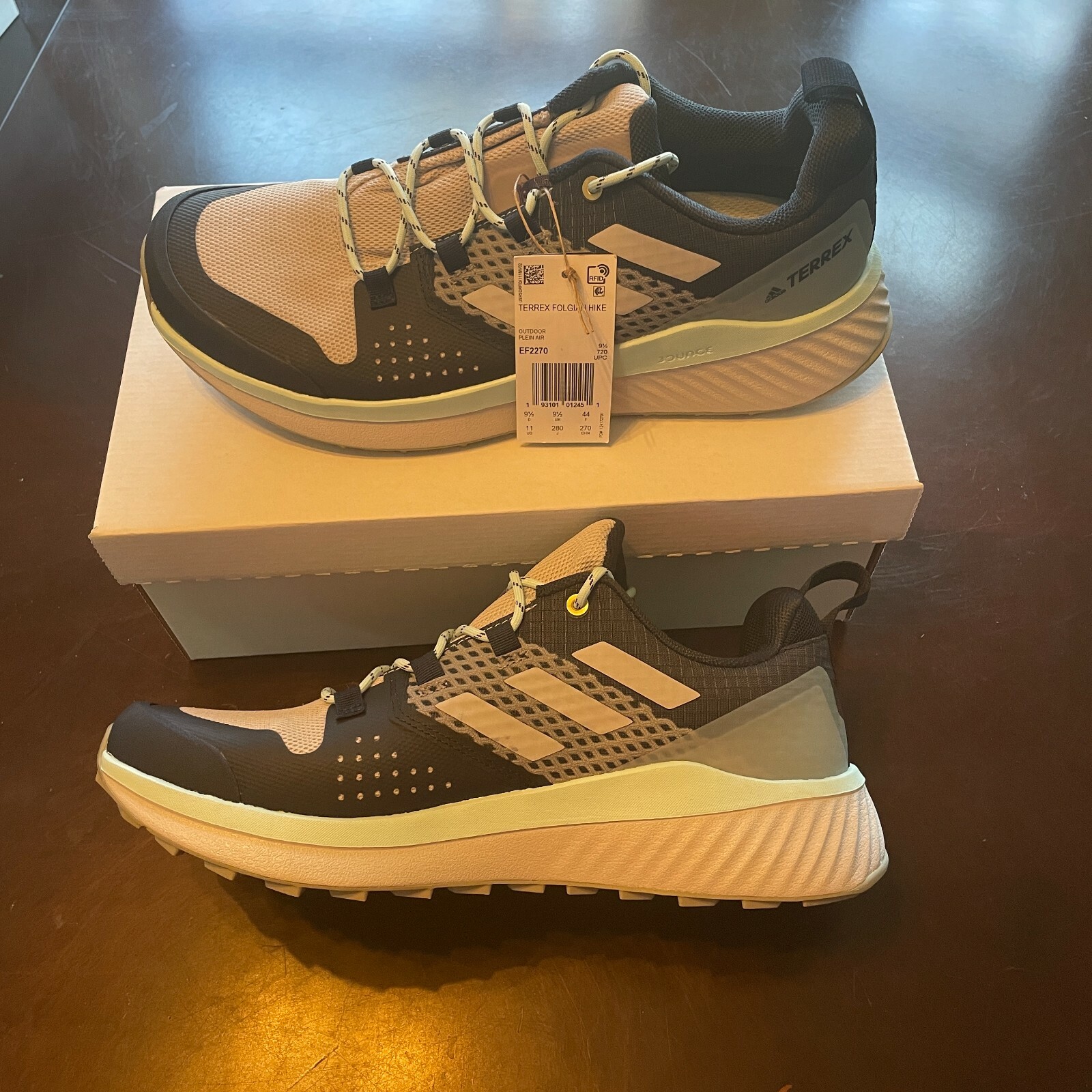 adidas Women's Terrex Folgian Hiker Hiking Trail Shoes EF2270 Grey/Blue  Size 11 | eBay