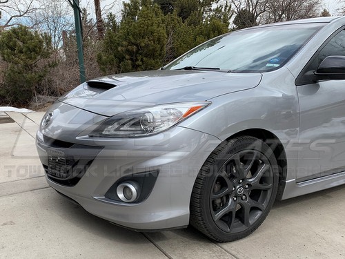 EOS For 10-13 MazdaSpeed 3 Mid Size Front Bumper Tow Hook License Plate Bracket - Bild 6 von 12