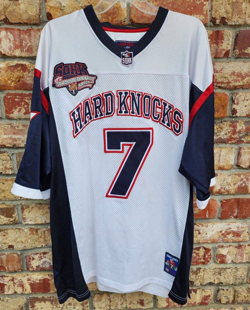 SCHOOL OF HARD KNOCKS バスケットボールユニフォーム XXL VTG SOHK scool of hard knock #7 mens XXL 2002-2003 football jersey