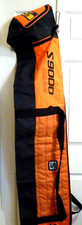 Salomon S9000 EQUIPE Snow Skis Soft Storage Case Carrying Travel Bag Orange 80"