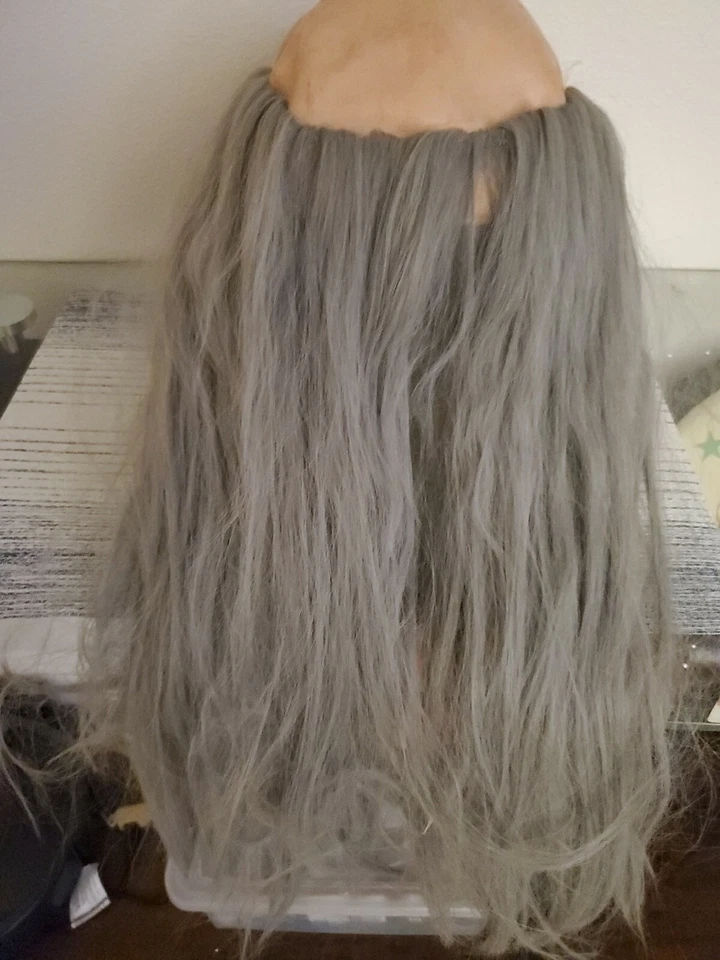 Grandpa Old Man Latex halloween bald long haired Mario Chiodo Seasonal Visions - Image 3 of 4