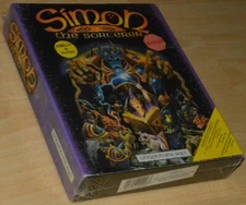 SIMON THE SORCERER ~ Commodore Amiga ~ BIG boxed ~ NEW/SEALED COLLECTIBLE ~ germ