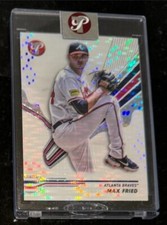 2024 Topps Pristine - #100 Max Fried REFRACTOR *FACTORY ENCASED*