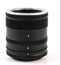 Macro Extension Tube Extreme Close-up Set for Sony E-Mount NEX