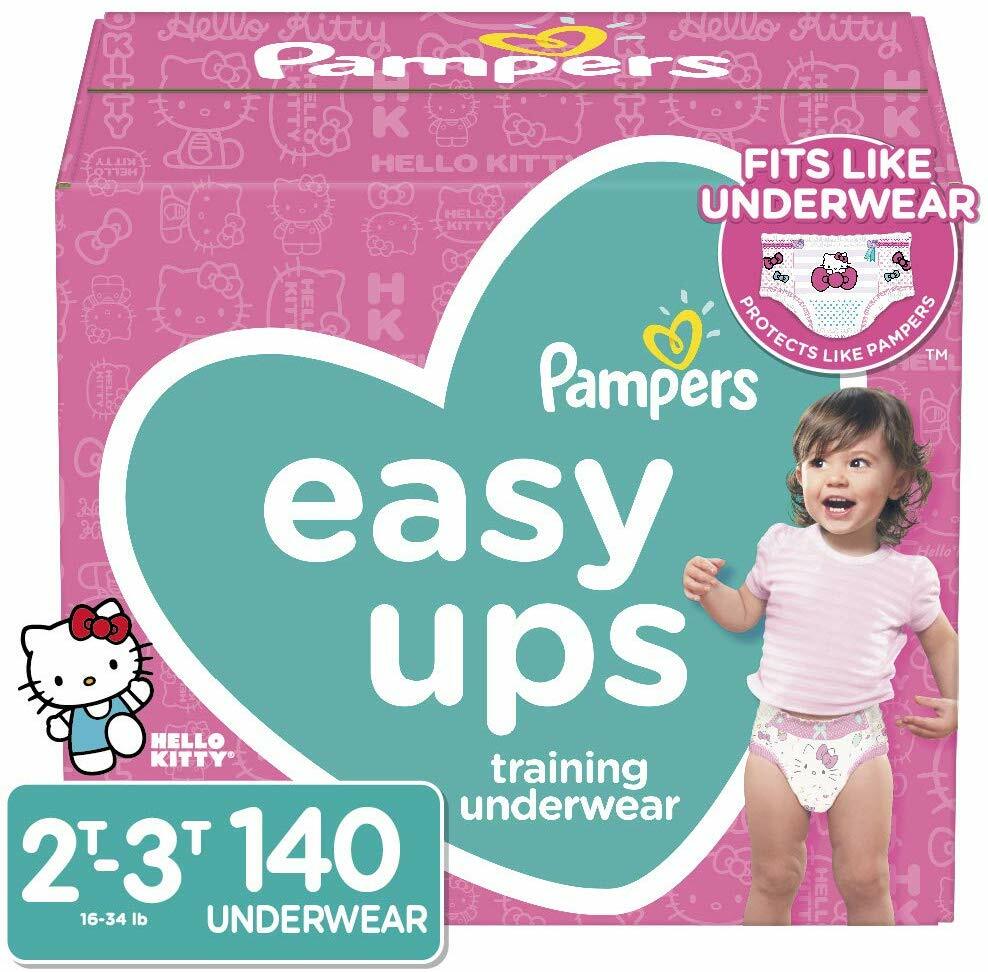 pampers easy ups training underwear for girls