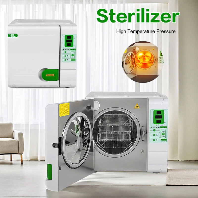 Getidy Class B Dental Medical 16L Pre-vacuum Steam Autoclave Sterilizer JY-18 CE - Picture 1 of 24