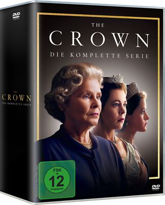 The Crown - Die komplette Serie - Staffel/Season 1-6 # DVD-NEU