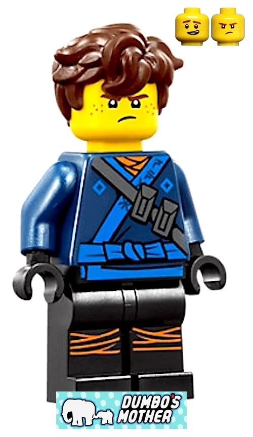 LEGO Jay Ninjago Minifigure Hair sticking out The Ninjago Movie NEW | eBay