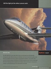 2001 Raytheon Beechjet 400A Airplane Aviation Jet vintage Print Ad Advertisement