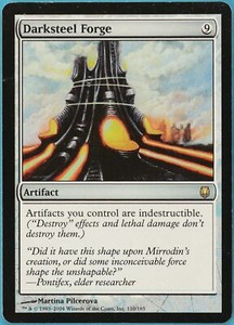 Darksteel Forge FOIL Darksteel LP/EX Artifact Rare MTG