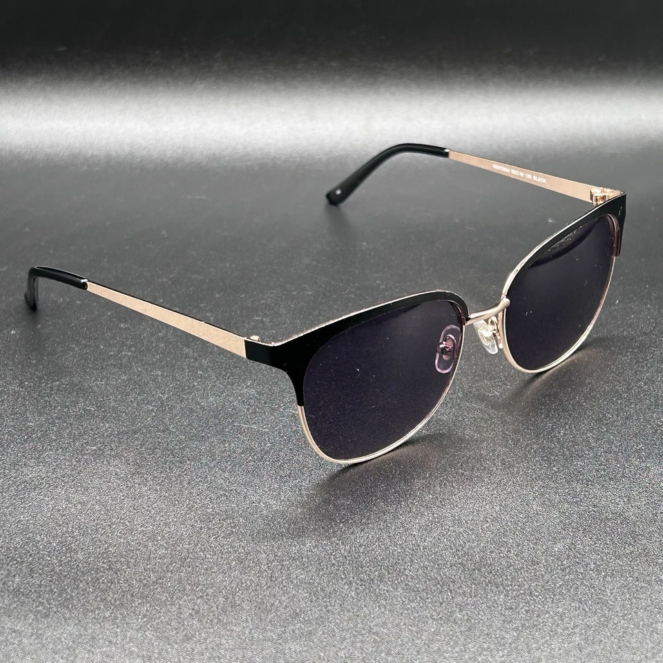 Lucky Brand Ventana Club Style Sunglasses Black Gold 55-16-135 Used - Image 3 of 4