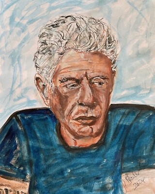 Anthony Bourdain Print