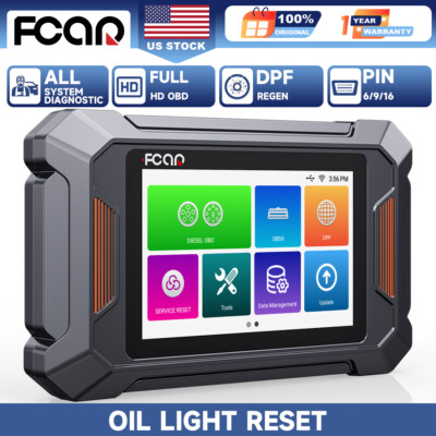 Fcar F802 Diesel Scanner for DPF Regen Oil Reset & Full System Diagnostics