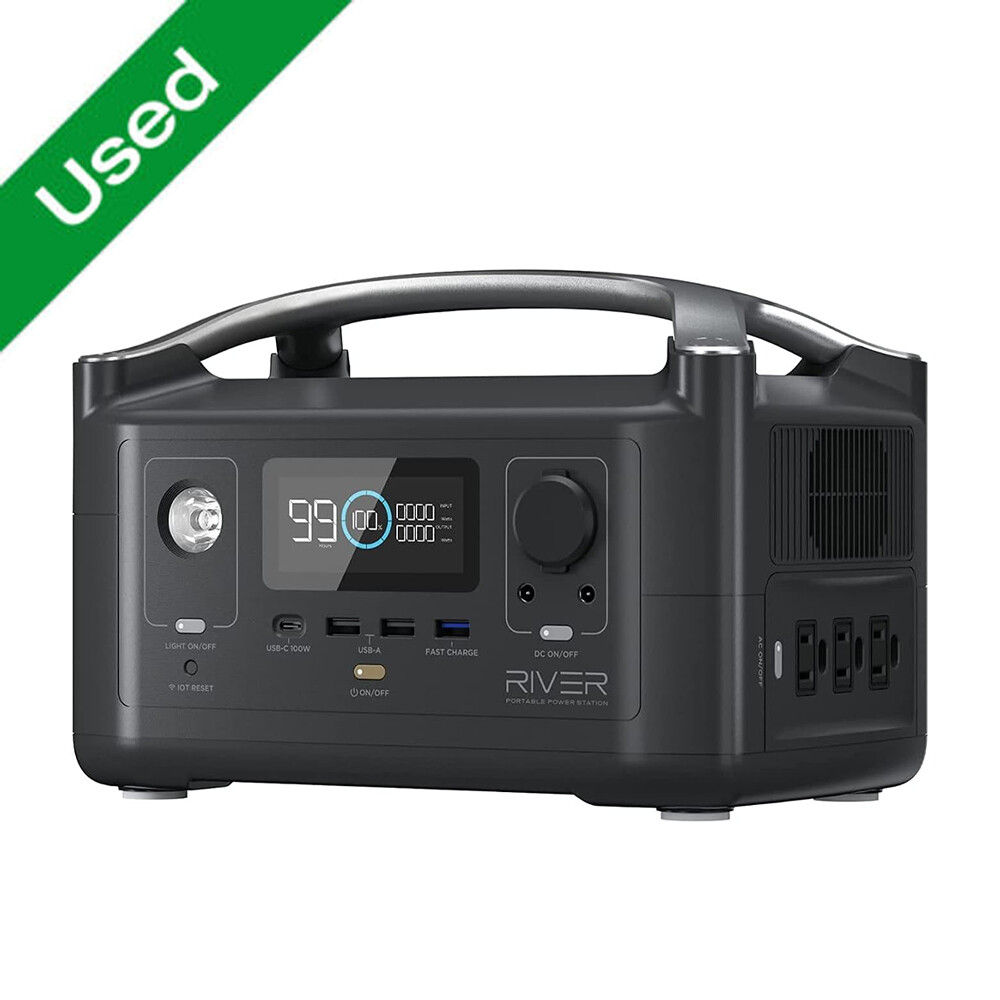 EcoFlow River 288Wh Portable Power Station 600W Solar