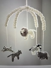 West Elm Safari Animal Felt Mobile - In package