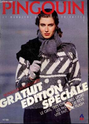 Pinguin Nr. 100 - Der Graue, sehr schick, sehr sportlich - die Pastelle von R