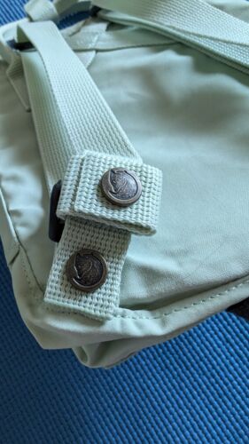 Authentic Fjällräven Women's/ kids' KänKen Mini Backpack, mint color - Picture 2 of 5