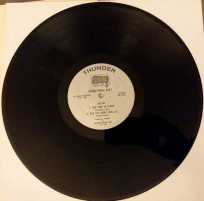 Thunder- One Time To Learn/ Love So Right Jam Power Modern Soul Promo 33 KM-7445