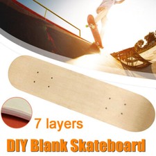 1pcs Wood Skate Decks Board DIY Concave Blank Maple Skateboards 7 Layers