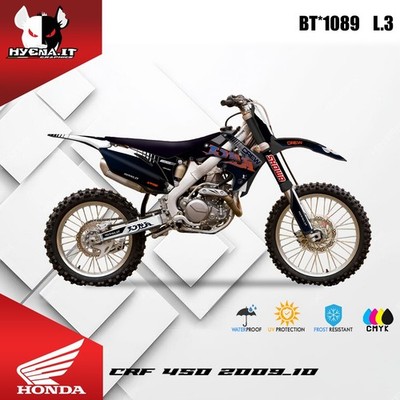 Hochglanz Grafik Kit für Honda CRF 450 2009-10