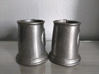 Vintage Pewter Louisiana 1812 Bicentennial Mug, Set of 2 — photo 3