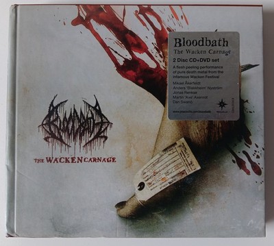 Bloodbath - The Wacken Carnage - 2008 - CD + DVD