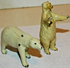 Old BRITAINS Lead 1950s Zoo Series, Adult Pol...