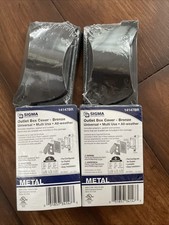 Sigma Outlet Box Covers Bronze Universal Multi Use All-weather 14147BR Lot of 4