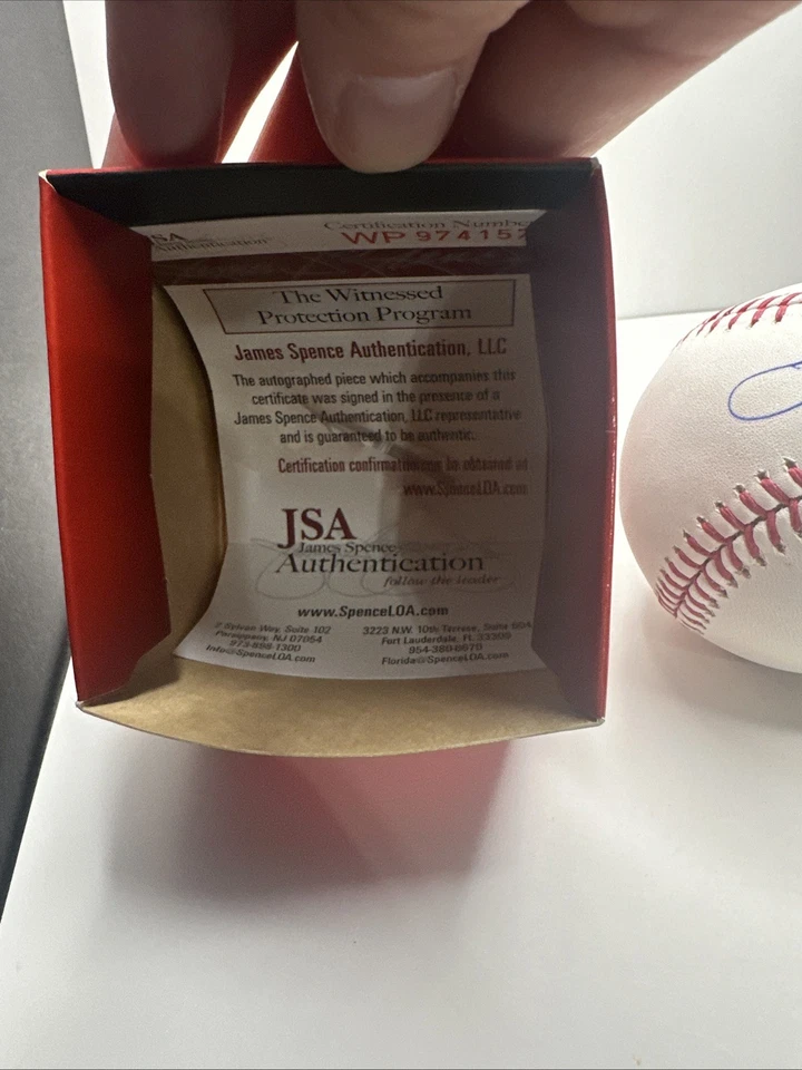 Jake Lamb Signed Baseball JSA COA - Image 2 of 3
