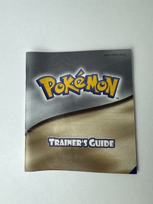 POKEMON - TRAINER`S GUIDE FÜR POKEMON GOLD + SILBER (GAMEBOY COLOR ANLEITUNG)
