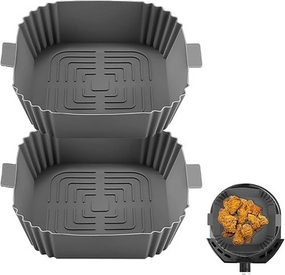 Für XXL Friteuse 2PCS Silikonform Heißluftfritteuse Für Cosori Silikoneinsatz