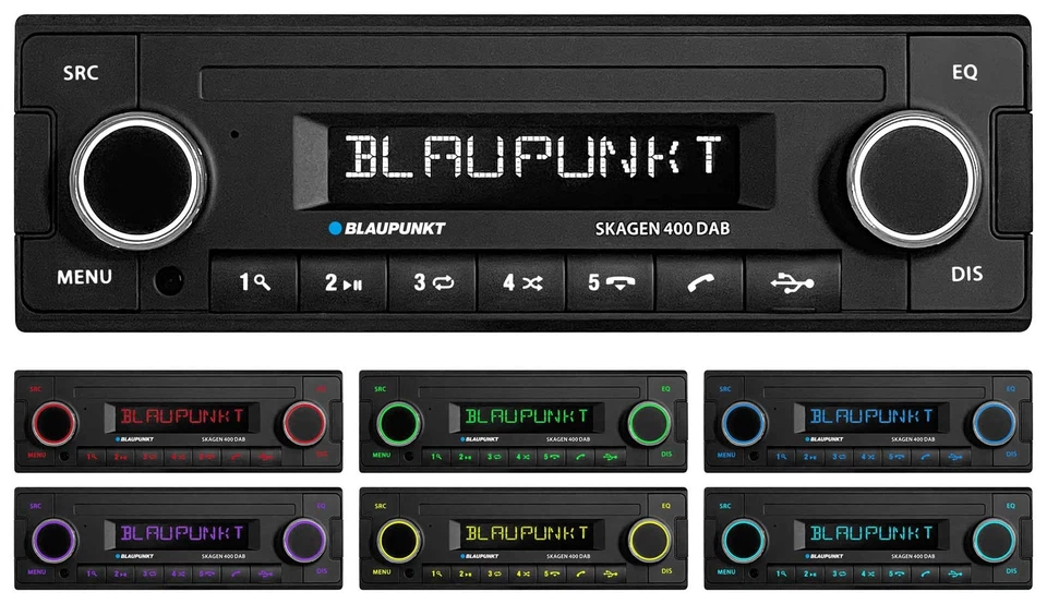 Blaupunkt DAB USB Bluetooth MP3 Autoradio für Chrysler PT Cruiser 300C Dodge Jee - Bild 4 von 4