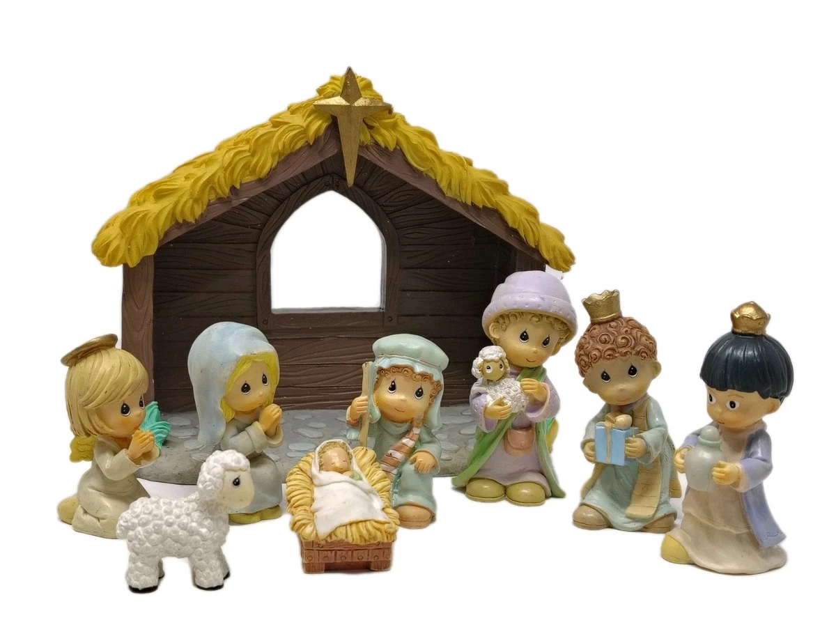 precious moments mini nativity set products for sale | eBay
