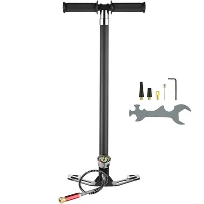 MARKENLOS 4500 PSI Luftpumpe PCP Handpumpe Hochdruck Luftgewehre Standpumpe 4-stufig