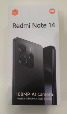 Xiaomi Redmi Note 14 4G DS 128GB Midnight Black 6GB RAM Wasseschade Teilespender