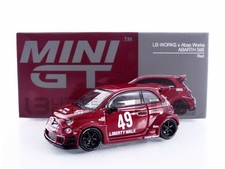 MINI GT 1/64 - FIAT ABARTH 595 LB-WORKS X ABAS - 2024 MGT00963-L