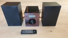 Micro Audio System Musikcenter Kompaktanlage Audioanlage, JVC schwarz, 2x 10 W