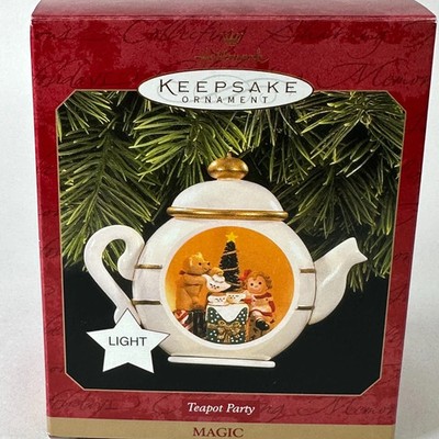 Hallmark Keepsake Ornament Magic Teapot Party Light 1997-11-6-152