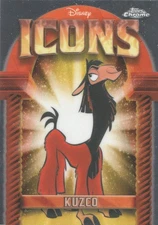 2025 Topps Chrome Disney Trading Cards Icons: Pick From List