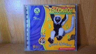 Video Game PC Zoboomafoo Animal Alphabet Discover animal A to Z