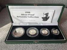 1998 Silver Proof Britannia Coin Set  £2 £1 50p 20p  0.958 Silver
