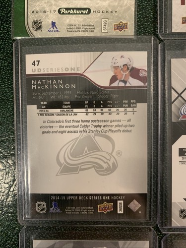 NATHAN MACKINNON 10 Card Lot  - Picture 15 of 21