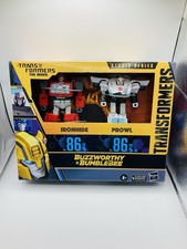 Transformers Buzzworthy Bumblebee Studio Series 86 Ironhide & Prowl Hasbro