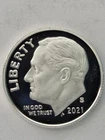 2021-S United States, Proof Silver, Roosevelt Dime