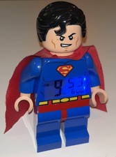 Lego Superman Wecker Digital DC Comics Super Heroes Minifigur funktioniert