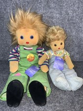 Vintage Steiff Gitte  Romy Cloth Doll Set with All Tags  Buttons