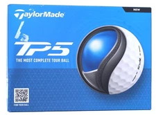 Taylor Made TP5 One Dozen White Golf Balls