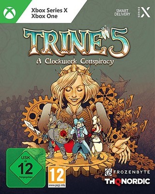 Trine 5 A Clockwork Conspiracy XB SX XB One Microsoft Xbox Series X NEU OVP