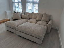 Cinema Sofa Chiswick Chaise SALE PRICE Sofa L Shape New Footstool