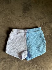 Wonder Nation Kids Shorts M Blue/lavendar